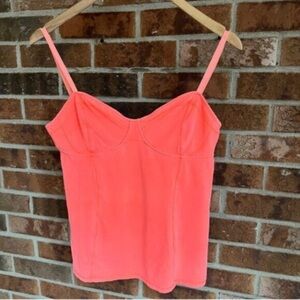 Aritzia Coral tank top, L